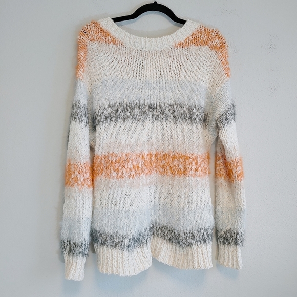 Anthropologie Sweaters - Meadow Rue Anthropologie Kennedy Knit Sweater Striped Sz XS